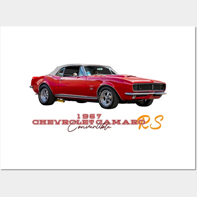 1967 Chevrolet Camaro RS Convertible Wall Art by Gestalt Imagery